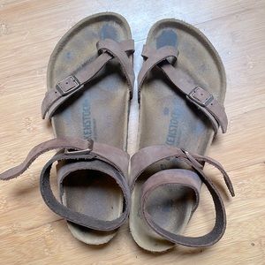 Birkenstock YARA Oiled leather Womens Made in Germany